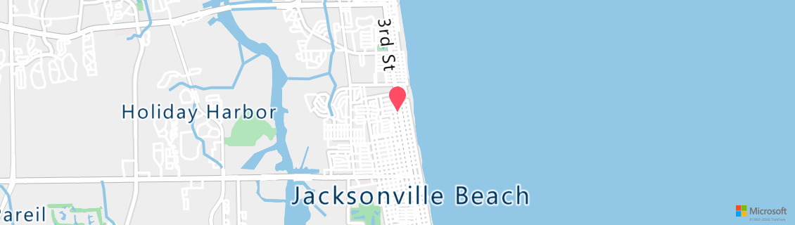 Map of the dive shop Pirate Divers