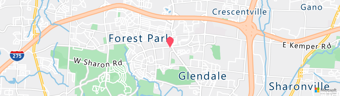 Map of the dive shop Cincinnati Scuba & Aquatics