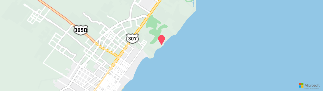 Map of the dive shop Dive Balam