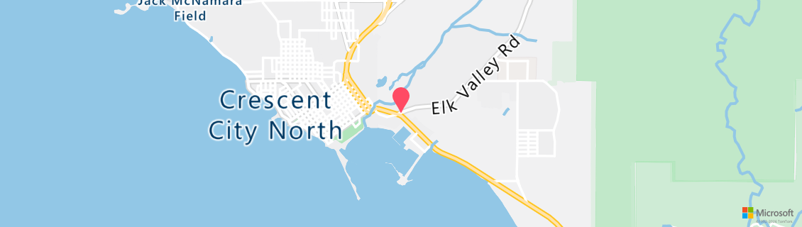 Map of the dive shop Pacific Quest Dive Center