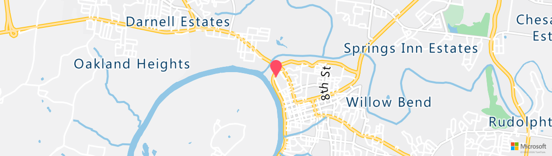 Map of the dive shop Waterdogs Scuba & Safety LLC