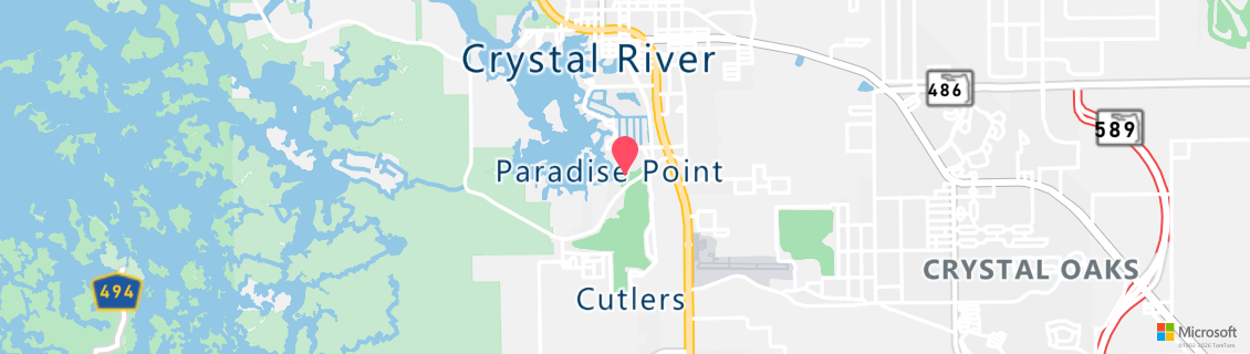 Map of the dive shop Plantation Inn Marina