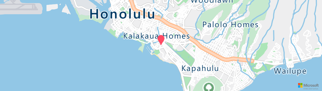 Map of the dive shop Green Dolphin Dive Shop