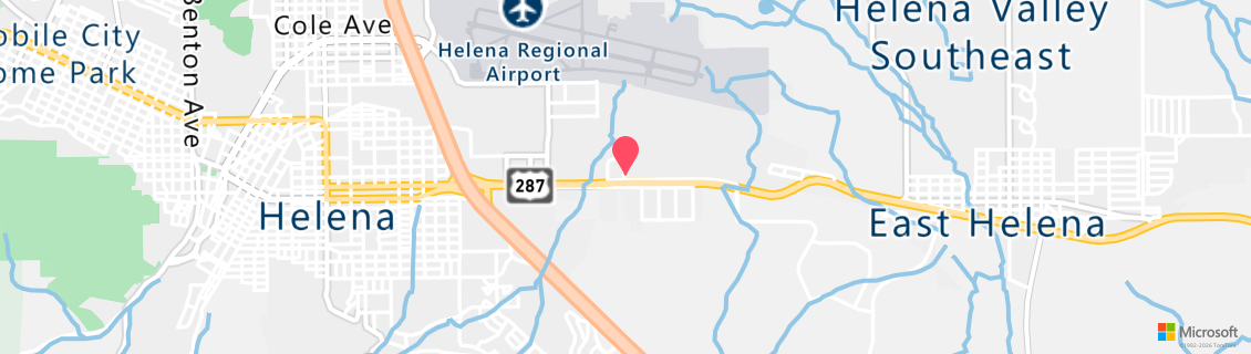 Map of the dive shop Helena Scuba