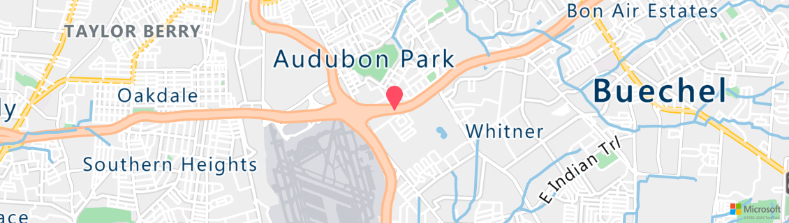 Map of the dive shop Louisville Dive Center