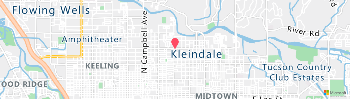 Map of the dive shop Desert Divers