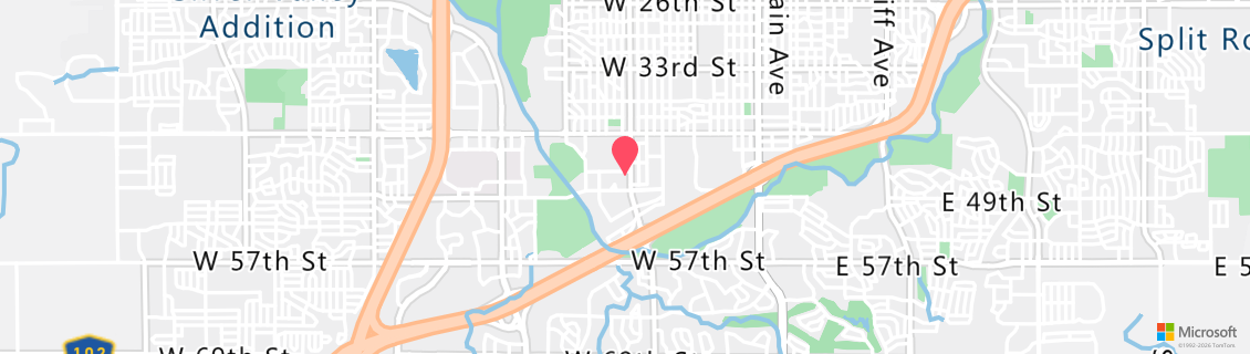 Map of the dive shop Donovans Hobby & Scuba Center