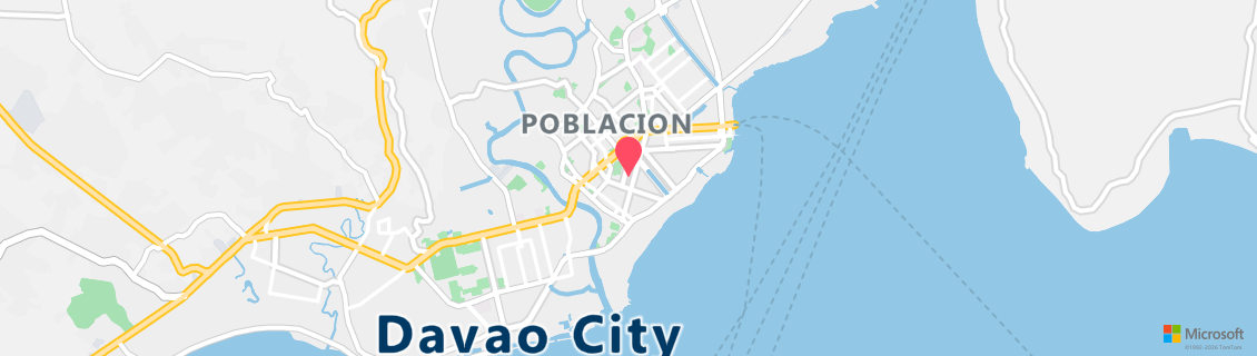 Map of the dive shop Paul Cook