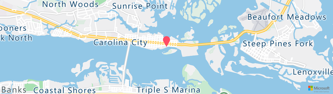 Map of the dive shop Olympus Dive Center