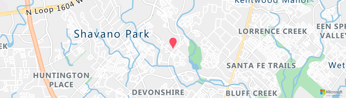 Map of the dive shop Dive Masters Of San Antonio