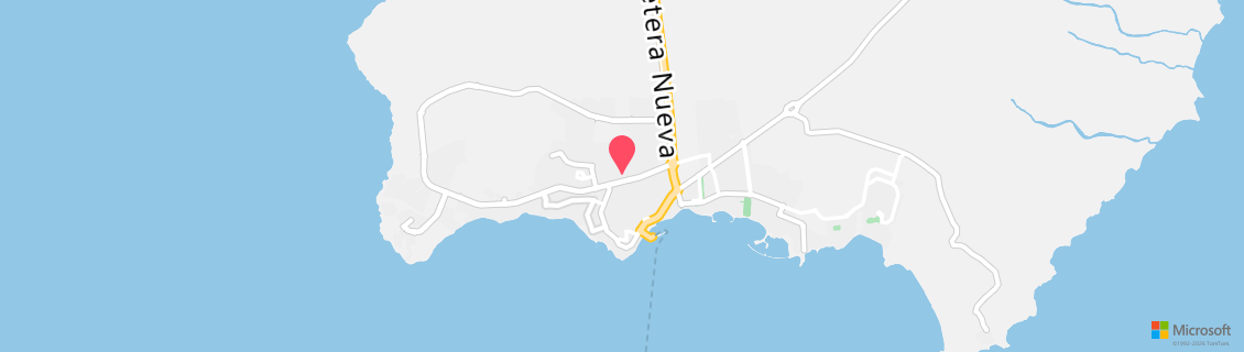 Map of the dive shop Pura Vida Lanzarote Diving