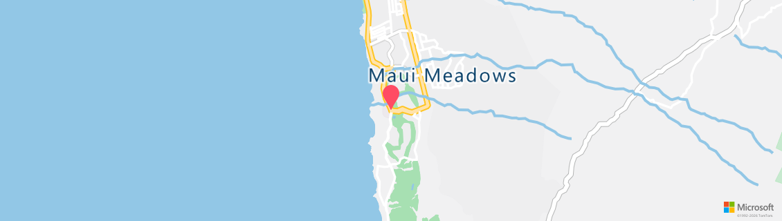 Map of the dive shop Maui Under Sea Adventures