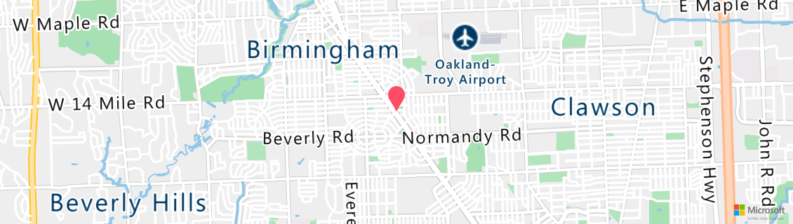 Map of the dive shop Rec Diving