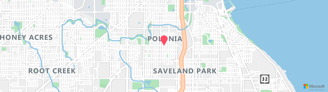 Map of the dive shop Pirates Cove Scuba