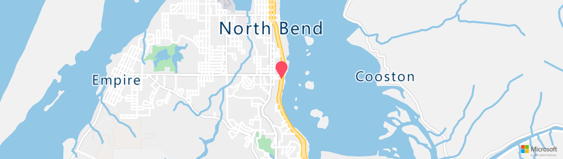 Map of the dive shop Get Wet Scuba