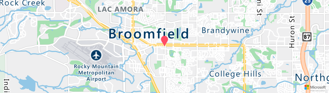 Map of the dive shop Flatirons Scuba and Travel, Inc.