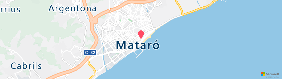 Map of the dive shop MedDive Mataró