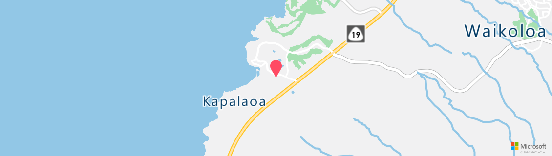 Map of the dive shop Blue Wilderness Dive Adventures Corp.