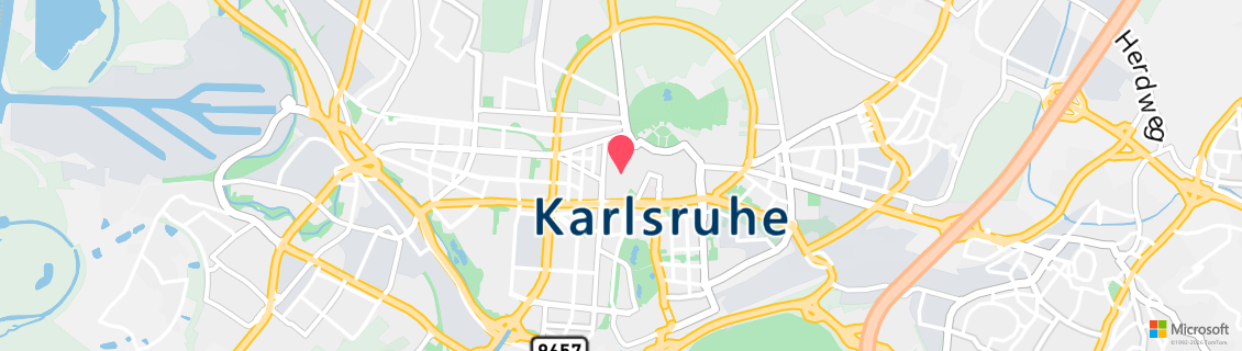 Map of the dive shop Tauchcenter Karlsruhe