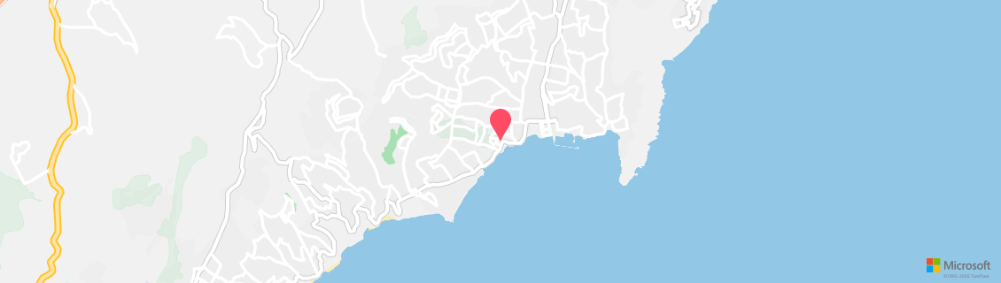 Map of the dive shop Scuba Moraira