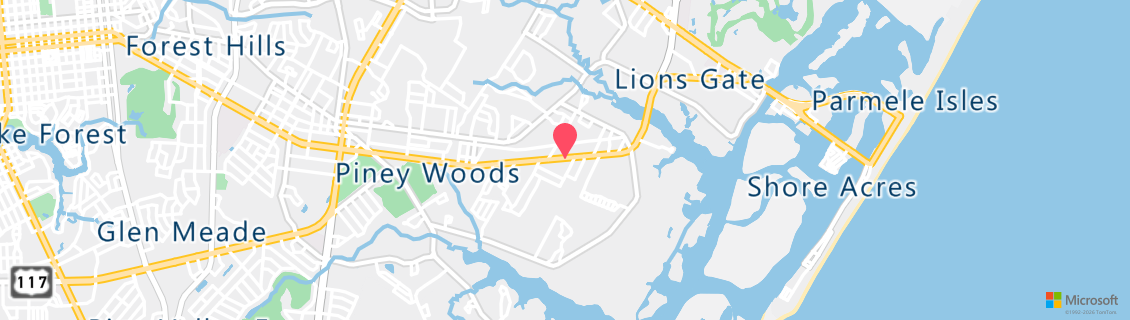 Map of the dive shop Scuba Now