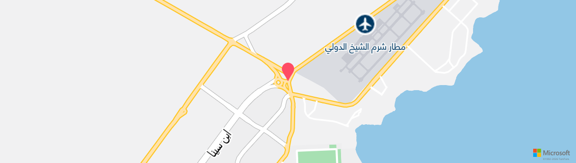 Map of the dive shop Marina Divers EL Salam