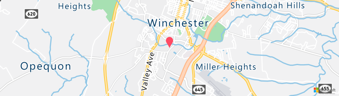 Map of the dive shop Blu Water Scuba