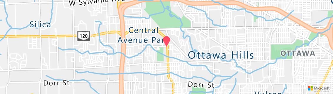 Map of the dive shop Aqua Hut