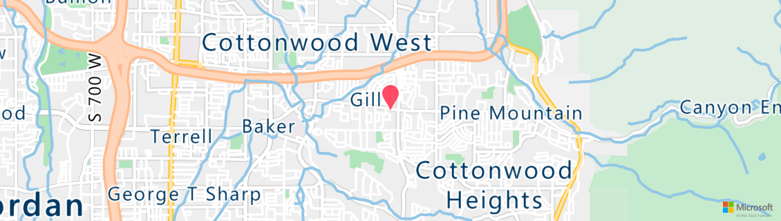 Map of the dive shop Scuba Utah