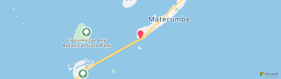 Map of the dive shop Key Dives