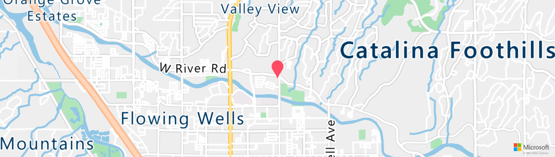 Map of the dive shop Planet Scuba