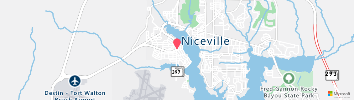 Map of the dive shop Discovery Dive World