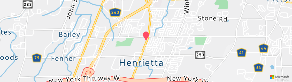 Map of the dive shop Aquatic Center of Rochester