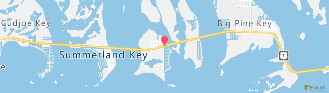 Map of the dive shop Looe Key Reef Resort & Dive Center