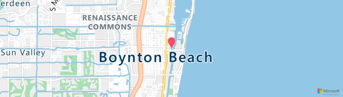 Map of the dive shop Splashdown Divers