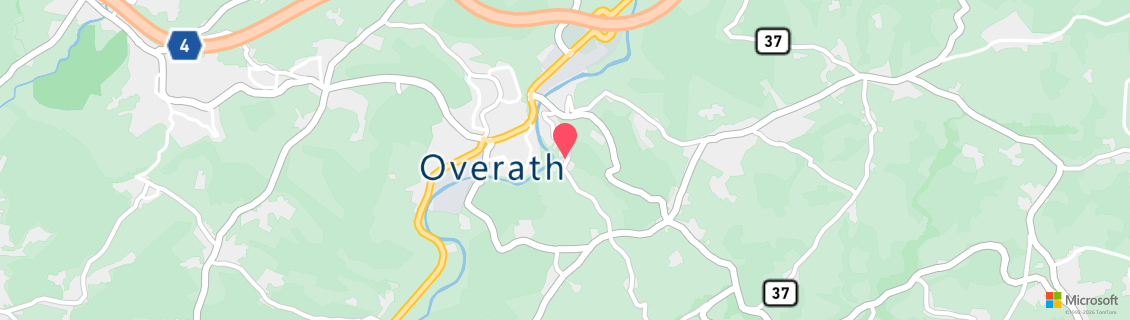 Map of the dive shop DIVE INN OVERATH