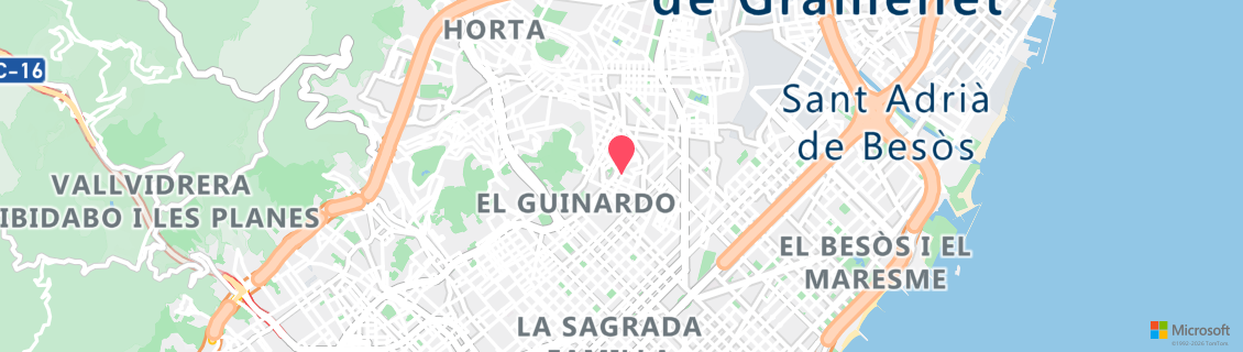 Map of the dive shop Thalassa-Diving Barcelona