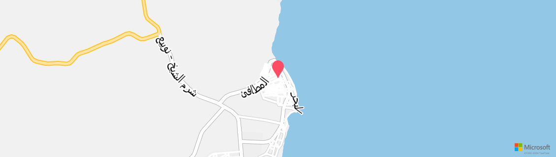 Map of the dive shop Dahab Divers