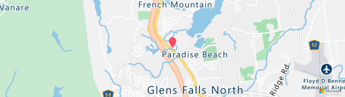 Map of the dive shop The Great Escape Charter Company