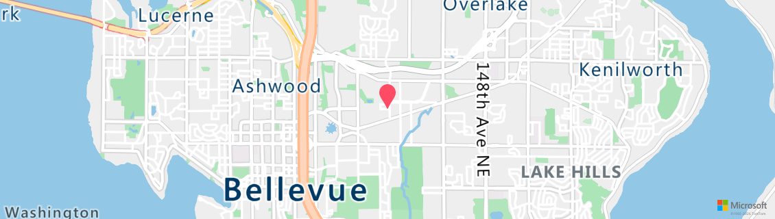 Map of the dive shop Bellevue Divers