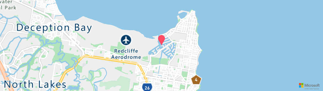 Umgebungskarte des Tauchshops SUPERCAT CHARTERS