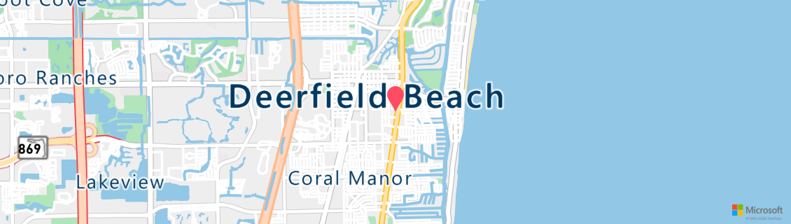 Map of the dive shop Dixie Divers