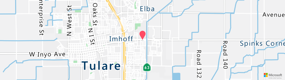 Map of the dive shop Central Valley Scuba Center