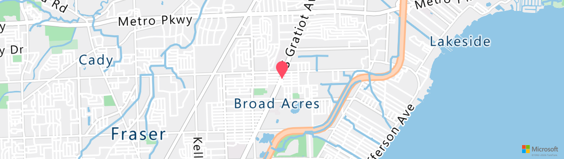 Map of the dive shop Great Lakes Diver,  Inc.